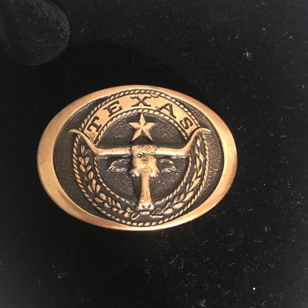 Texas Brass Buckle